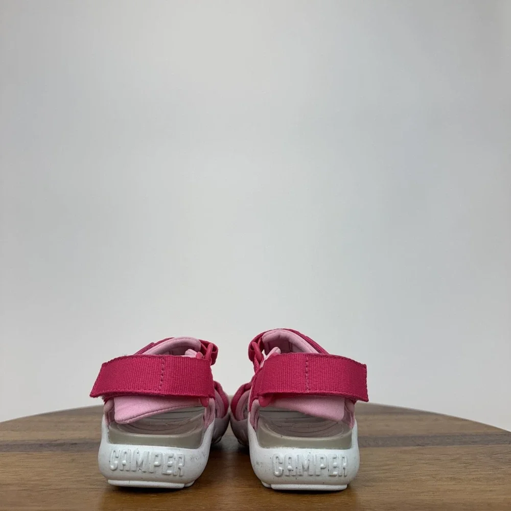New NWOB Little Kids Camper Adjustable Slingback Comfort Sandals Pink Size‎ 9 C